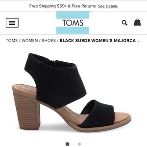 Toms Majorca Suede Sandals